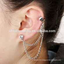 Yiwu China supplier factory multi layered earring models long drop earrings